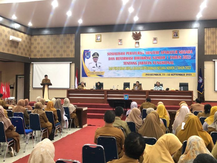 Guna Capaian Output dan Outcome ASN Maksimal, Pemko Payakumbuh Gelar Sosialisasi Untuk JF se-kota Payakumbuh