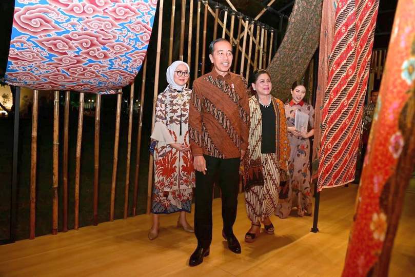 Buka Istana Berbatik, Presiden Ajak Masyarakat Lestarikan Seni Budaya Indonesia
