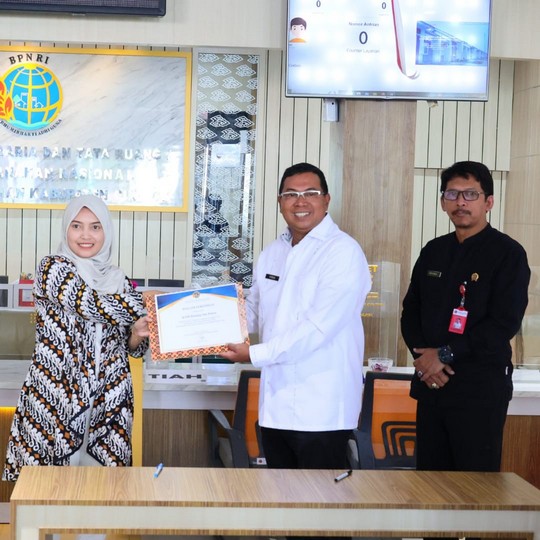 Pelayanan Langsung Masyarakat oleh KJSB Percepat Proses Pengukuran Tanah Masyarakat