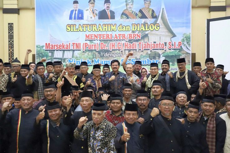 Pertama Kali di Indonesia, Menteri ATR/Kepala BPN akan Serahkan Sertipikat Tanah Ulayat di Sumbar