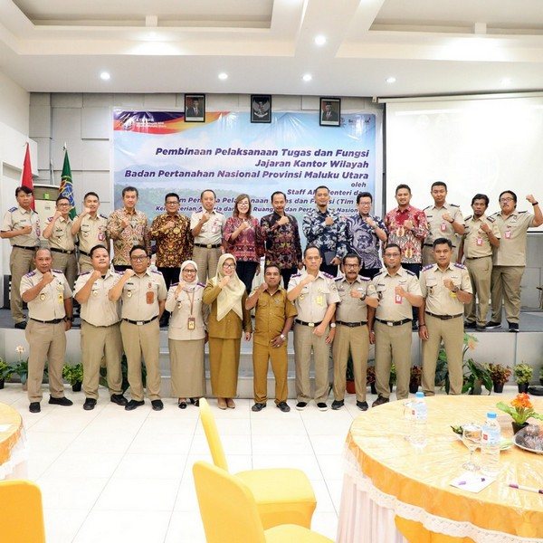 Lakukan Monitoring dan Evaluasi, Kementerian ATR/BPN Kejar Capaian Realisasi PSN di Maluku Utara