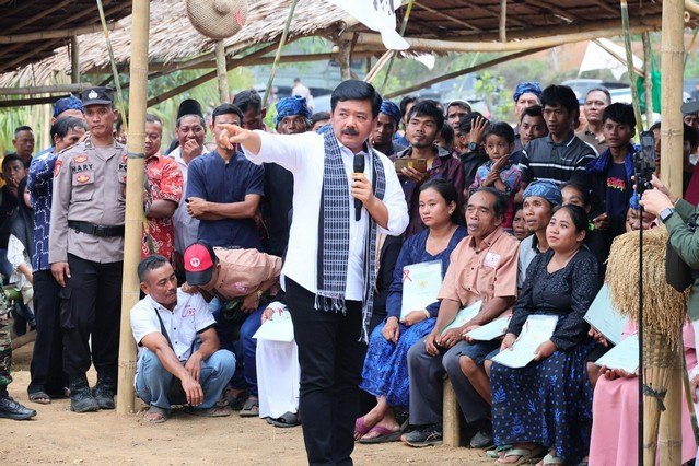 Sertipikat Redistribusi TORA Jadi Pelindung Masa Depan Masyarakat Desa Gunung Anten