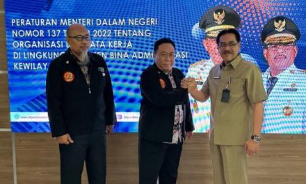 Terima Audiensi Komascipol, Ditjen Bina Adwil Kemendagri Tekankan Pentingnya Sinergisitas Hadapi Bencana