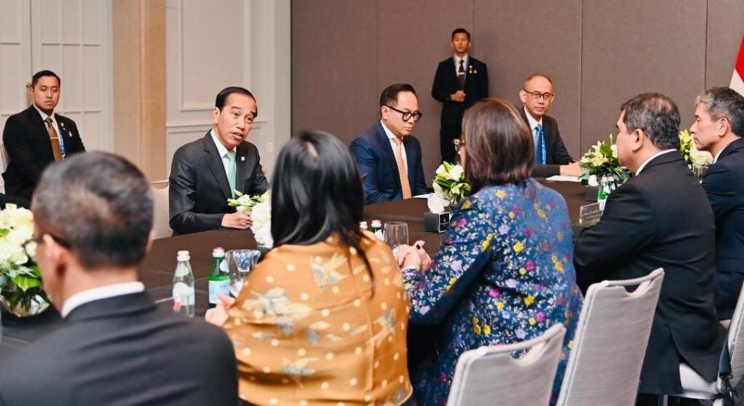 Gelar Pertemuan dengan Vale, Presiden Harap Dukungan untuk Transisi Energi Bersih Indonesia Makin Kuat