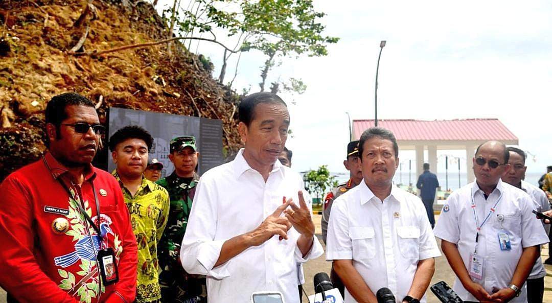 Presiden Jokowi Dorong Pengelolaan dan Penyaluran Hasil Laut di Biak Numfor