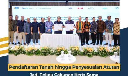 Pendaftaran Tanah hingga Penyesuaian Aturan Jadi Pokok Cakupan Kerja Sama Kementerian ATR/BPN dengan Danareksa
