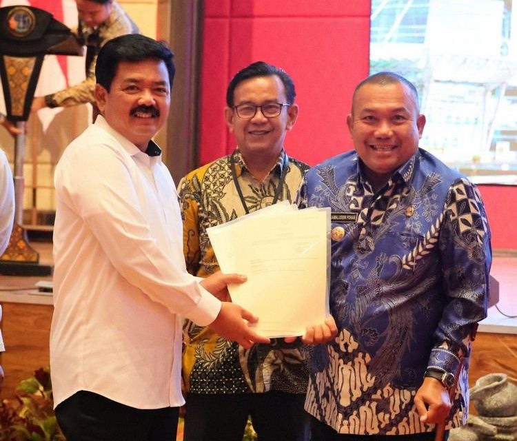 Menteri ATR/Kepala BPN Deklarasikan Sibolga sebagai Kota Lengkap