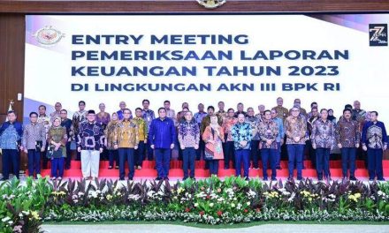 Menteri ATR/Kepala BPN Hadiri Entry Meeting Pemeriksaan Laporan Keuangan Tahun 2023