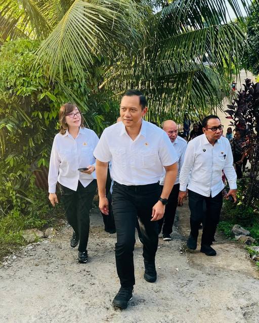 Menteri ATR/Kepala BPN Lakukan Kunjungan Kerja Pertamanya ke Provinsi Sulawesi Utara