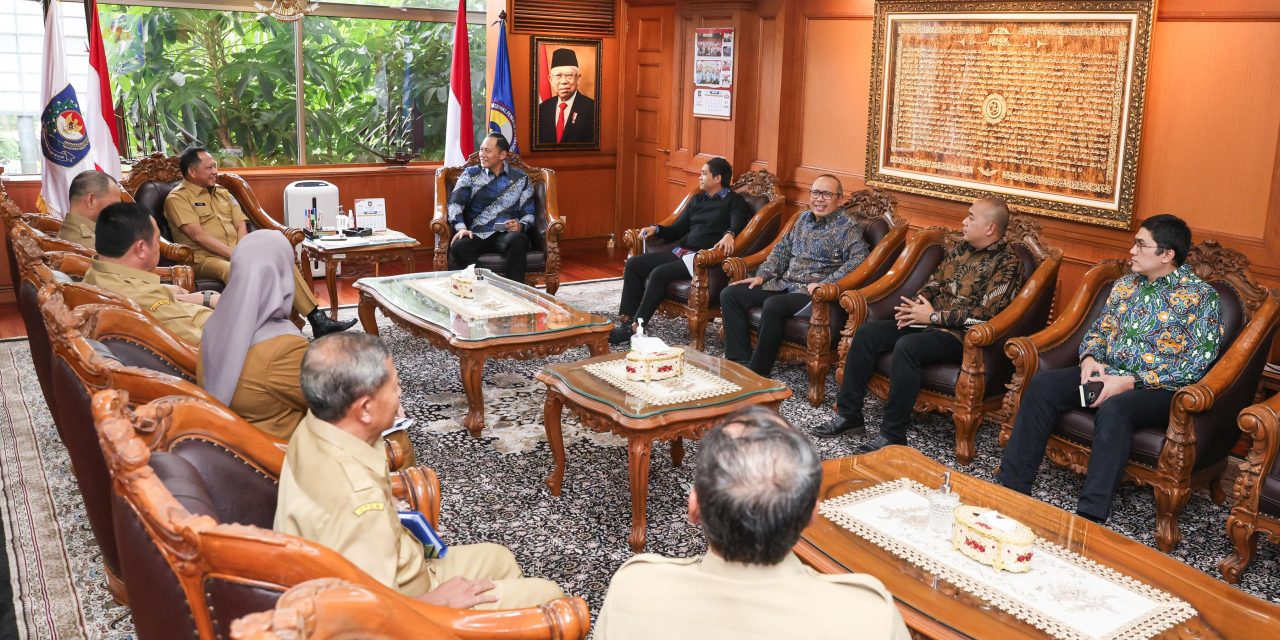 Menteri AHY Lakukan Koordinasi dengan Mendagri