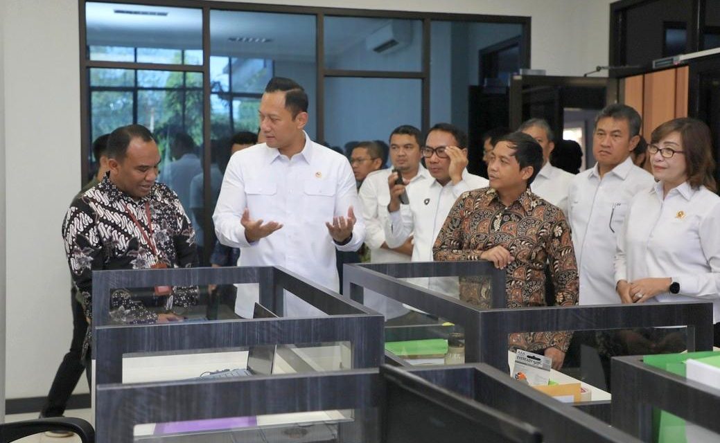 Tinjau Kanwil BPN Provinsi Kaltim, Menteri AHY: Simultan Bangun Kapasitas dan Integritas untuk Wujudkan Instansi yang Terpercaya