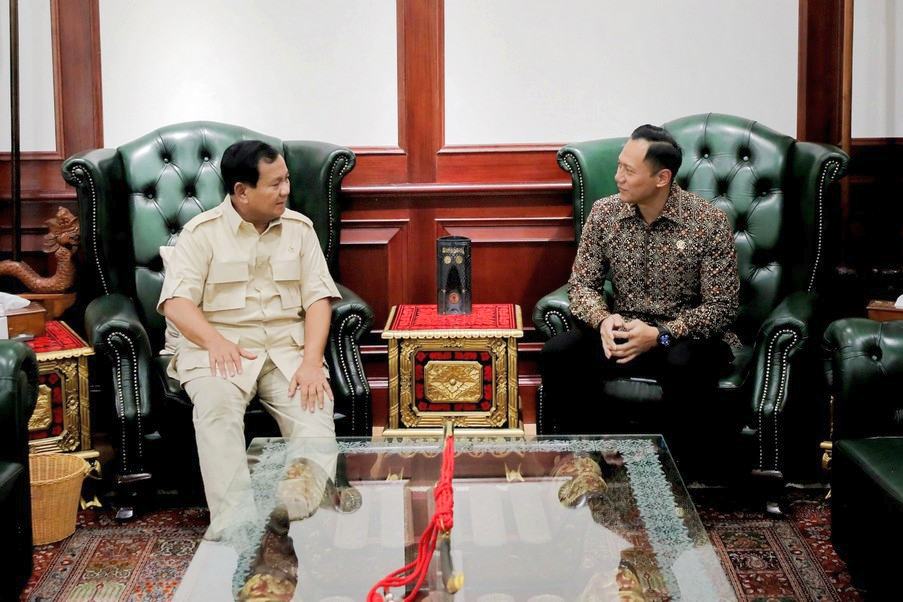 Menteri ATR/Kepala BPN Sambung Silaturahmi dengan Menhan