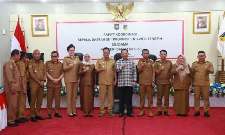 Mendagri Minta Kepala Daerah se-Provinsi Sulteng Fokus Kembangkan Sumber Daya Manusia