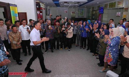 Kunjungi Kantor Pertanahan Kota Surabaya I, Menteri AHY: ATR/BPN Semakin Melayani dan Terpercaya