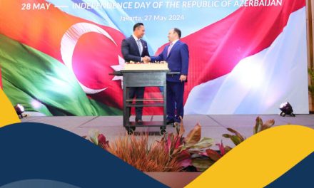 Hadir sebagai Tamu Kehormatan dalam Peringatan Kemerdekaan ke-106 Azerbaijan, Menteri AHY Bicara Potensi Kerja Sama Indonesia–Azerbaijan