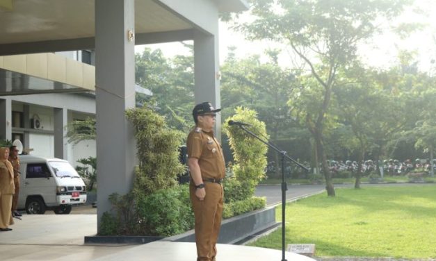 Pj Wali Kota Pimpin Apel Pagi Bersama Seluruh ASN