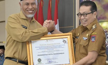 Kota Payakumbuh Salahsatu Kota Pelayanan Publik Terbaik Sumatera Barat