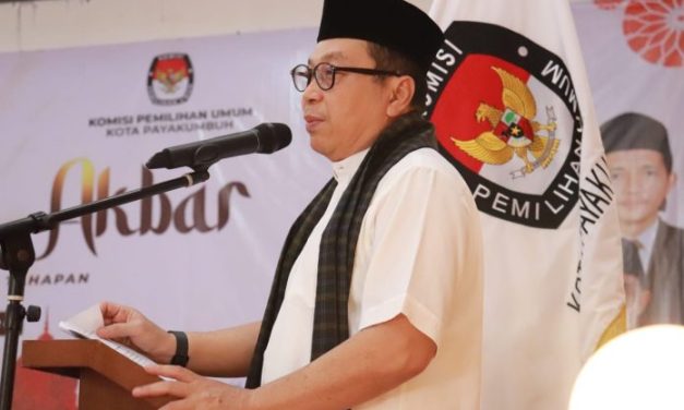 Pj Wali Kota Menghadiri Tabligh Akbar dalam Rangka Sosialisasi Tahapan Kampanye Pemilu 2024