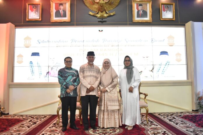 Pj Wali Kota dan Rombongan Pemko Silaturahmi dengan Gubenur