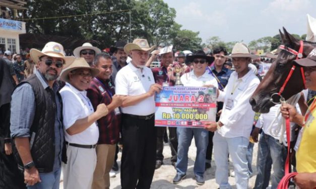 Gubernur dan Pj Wali Kota Resmi Membuka Event Pajuan Kuda Payakumbuh Lebaran CUP 2024