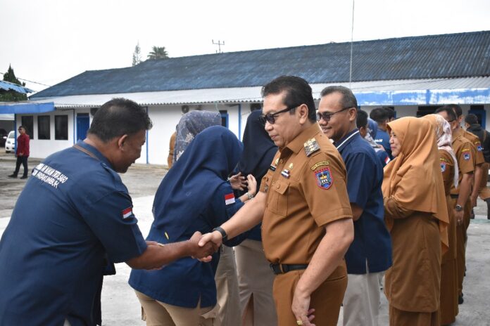 Pj Wali Kota Apresiasi Tingkat Kehadiran Pegawai Hari Pertama Kerja