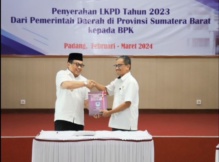 Pemko Payakumbuh Serahkan LKPD tahun 2023