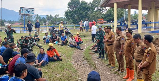 Pemko Payakumbuh Meninjau Warga Terdampak Luapan Batang Lamposi