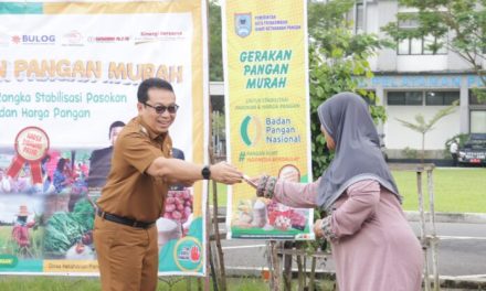 Pasar Murah Kembali di Gelar di Pelataran Parkir Kantor