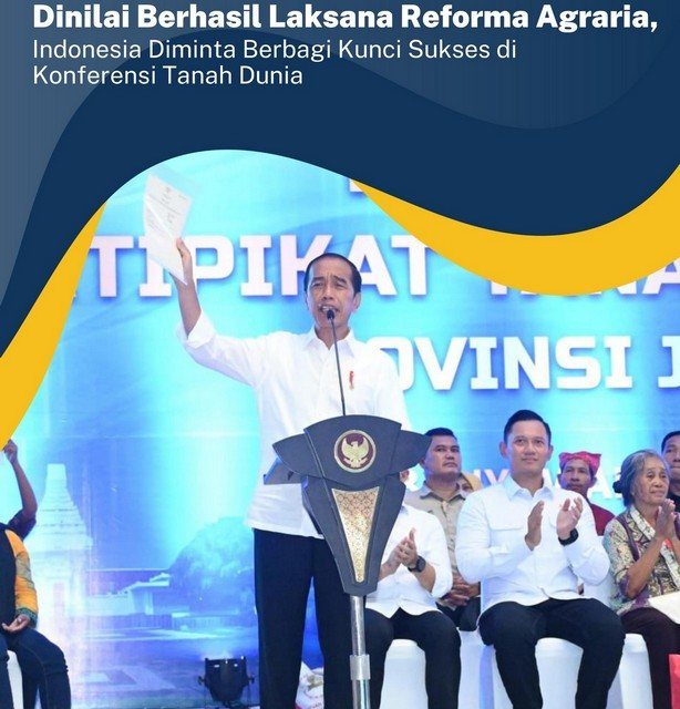 Dinilai Berhasil Laksanakan Reforma Agraria, Indonesia Diminta Berbagi Kunci Sukses di Konferensi Tanah Bank Dunia