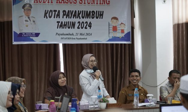 Pemerintah Kota Payakumbuh gelar rapat diseminasi Audi kasus Stunting Kota Payakumbuh tahun 2024