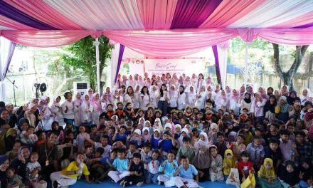 Adakan Bakti Sosial, Pembina IKAWATI ATR/BPN Ajak Peduli Pendidikan Mulai dari Lingkungan Terdekat