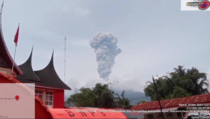 Gunung Marapi Erupsi, Status Level (III) Siaga