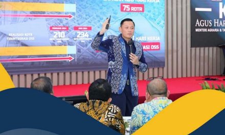 100 Hari Kerja Menteri AHY, 75 RDTR Terselesaikan dan 587 KKPR Bernilai Investasi Rp58,28 Triliun Diterbitkan