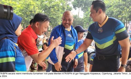 Menteri ATR/BPN AHY Resmi Buka Turnamen Voli Cup ATR/BPN 2024: Semarak Sportivitas di Hari Agraria dan Tata Ruang