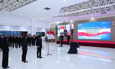 Lantik Dirjen PPTR, Menteri AHY: Hadirkan Manajemen Administrasi Pertanahan dan Tata Ruang yang Semakin Produktif serta Kompetitif