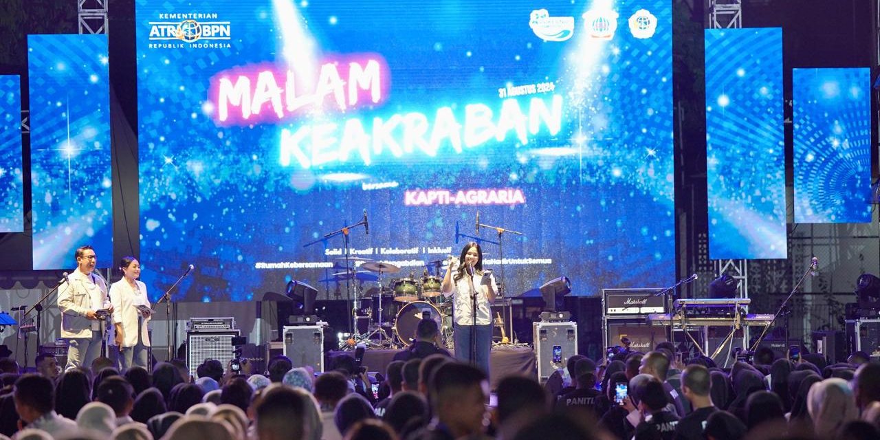 Buka Malam Keakraban Kapti-Agraria, Pembina IKAWATI ATR/BPN: Selain Silaturahmi, Bisa Berbagi Pengalaman dan Pengetahuan