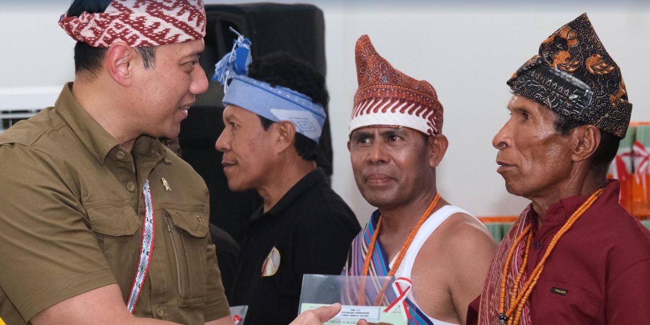 Menteri AHY Serahkan Sertipikat TORA, Kesetiaan Masyarakat Eks Timor Timur Terbayar Lunas