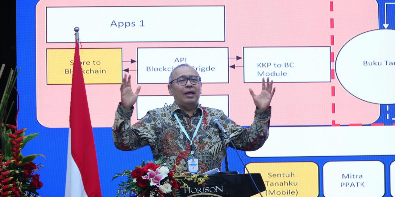 Sosialisasikan Sertipikat-El kepada Praktisi dan Akademisi, Sekjen Kementerian ATR/BPN Sampaikan Capaian Sertipikat Elektronik