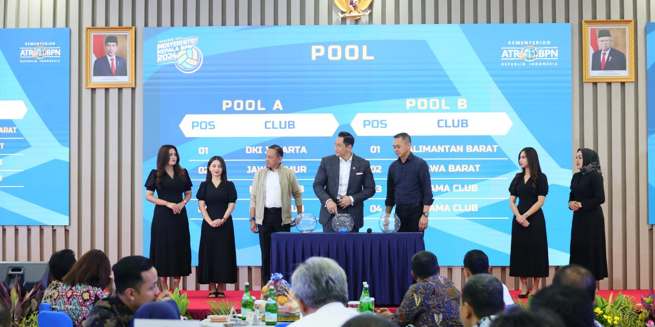 Lolos ke Final, Menteri AHY Sambut Kehadiran 8 Kontingen Turnamen Voli Menteri ATR/Kepala BPN Cup 2024 dalam Welcome Dinner