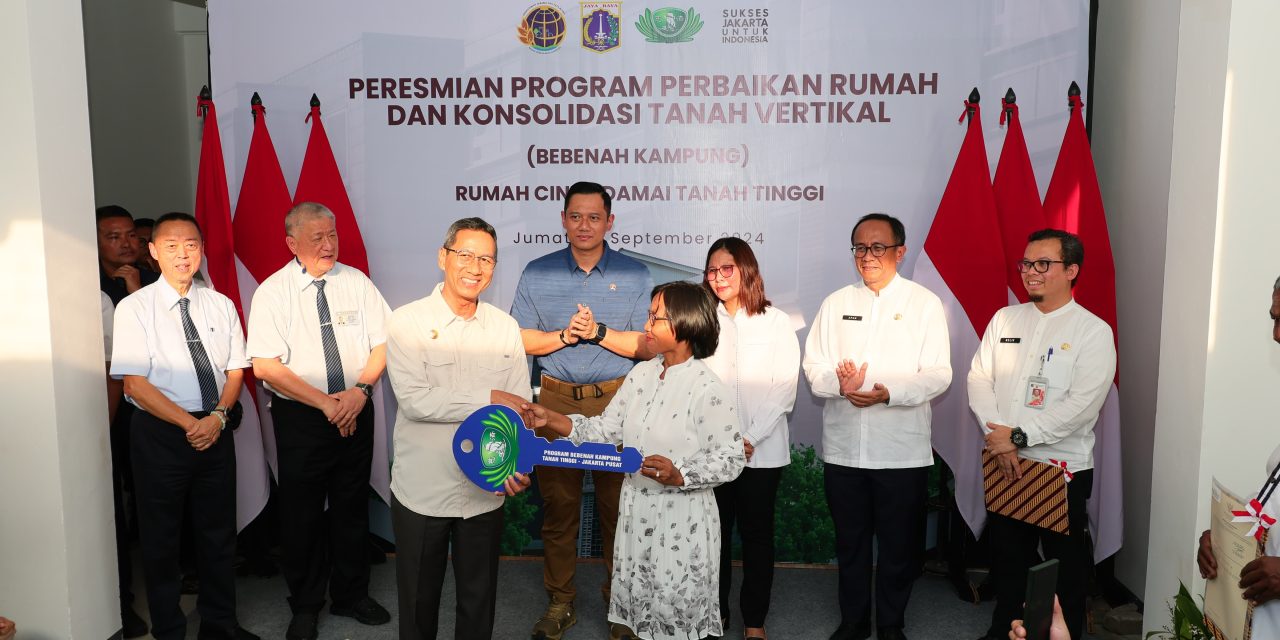 Terobosan Menteri AHY, Wujudkan Penataan Kawasan Kumuh secara Vertikal Pertama Kali di Jakarta Pusat