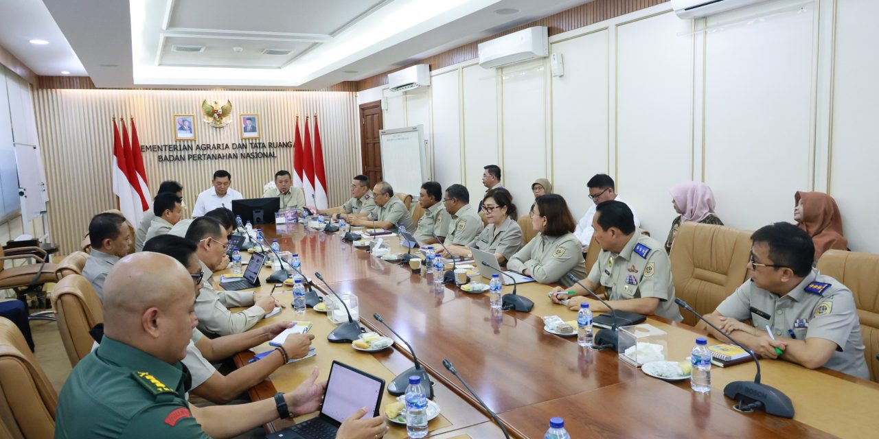 Diskusi dengan Menhan, Menteri Nusron akan Lakukan Penguatan Kerja Sama dalam Pengamanan Tanah Aset Negara hingga Ketahanan Pangan