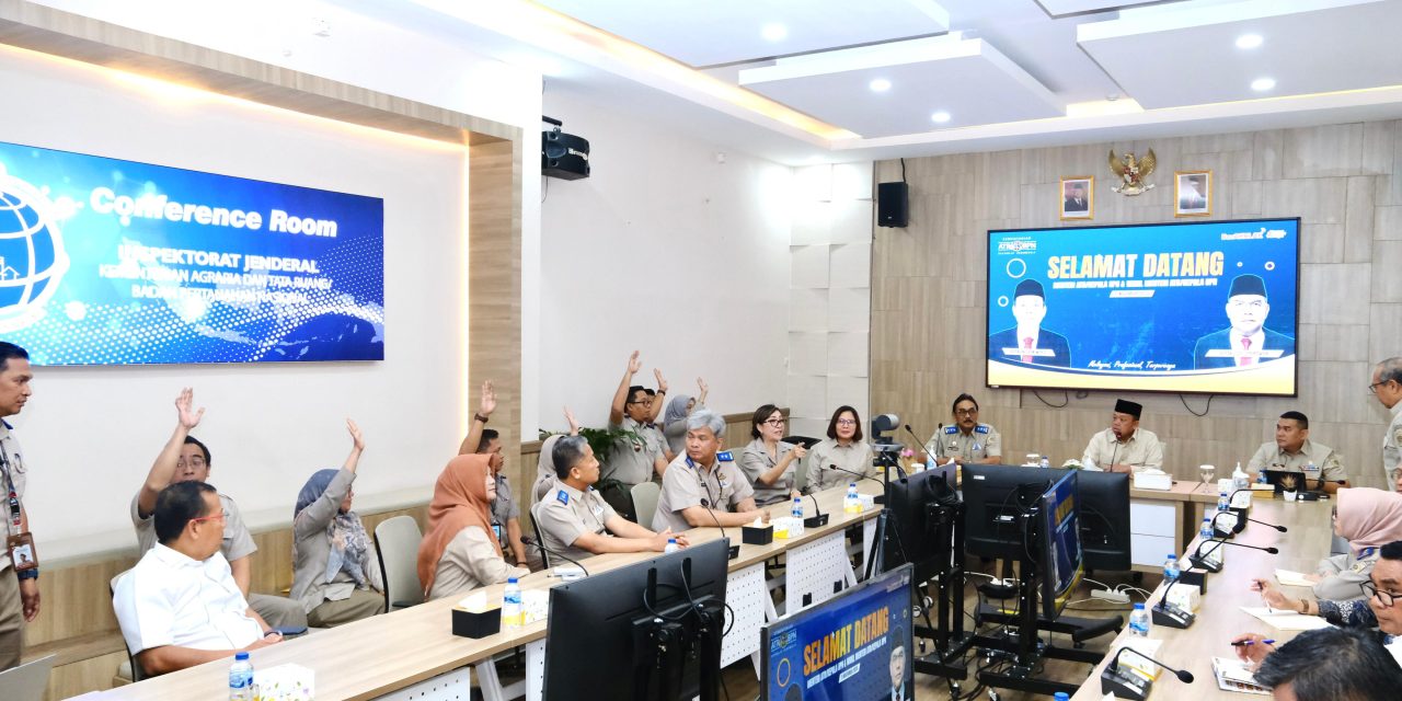 Kunjungan ke Kantor Kementerian ATR/BPN di Jl. Agus Salim, Menteri Nusron Tekankan Penataan SDM yang Adil