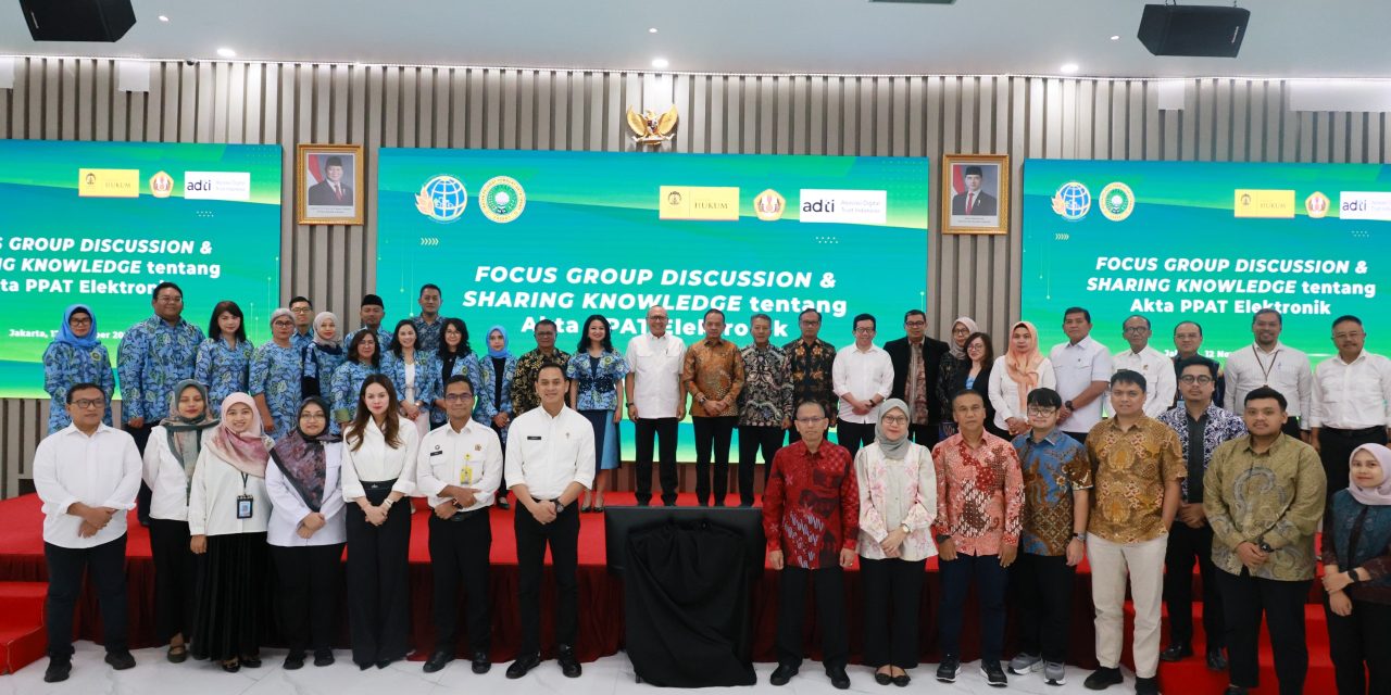 Percepat Proses Digitalisasi, Kementerian ATR/BPN Dorong Penerapan Akta Tanah Elektronik