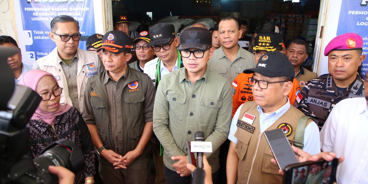 Gudang Logistik bagi Pengungsi Erupsi Gunung Lewotobi Tersedia Aman