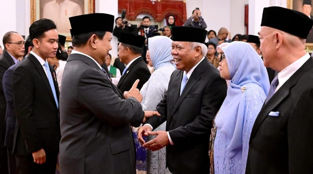 Presiden Prabowo Subianto Lantik Basuki Hadimuljono sebagai Kepala OIKN