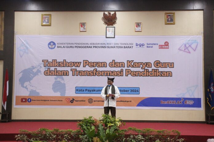 Pj Wali Kota Payakumbuh: Guru Penggerak sebagai Agen Perubahan Pendidikan