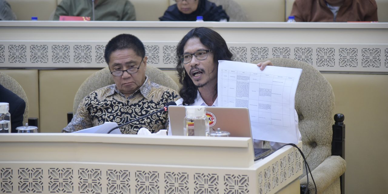 Dengar Pendapat Jaringan Pendamping Kebijakan Pembangunan (JPKP) dengan Komisi II DPR RI Bahas Isu Pertanahan