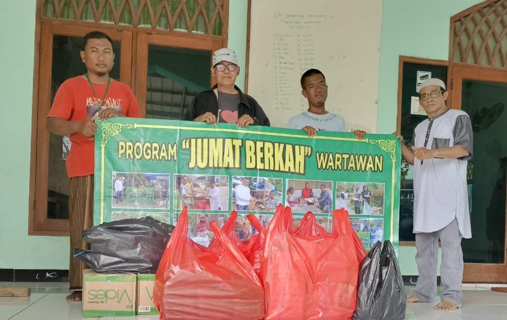 Masuk Pekan ke-9, PROGRAM JUMAT BERKAH WARTAWAN Berbagi ke Masjid & Penerima Manfaat Tepat Sasaran