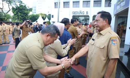 Halalbihalal Kemendagri dan BNPP, Mendagri Ajak Koreksi Diri untuk Tingkatkan Pelayanan