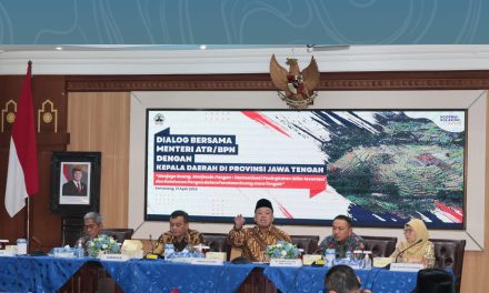 Menteri Nusron Ajak Kepala Daerah Se-Jawa Tengah Kolaborasi Selesaikan Sertipikasi Tanah dan RDTR